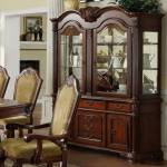 NAPA VALLEY Hutch Buffet Dark Cherry Finish 